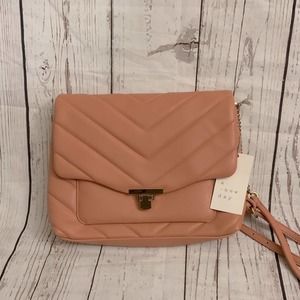 🆕 A New Day Quilted Shoulder Bag Pink/Coral